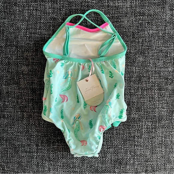 NWT Sweet Honey Mermaid Swim Bubble- 18 Months - Picture 6 of 6